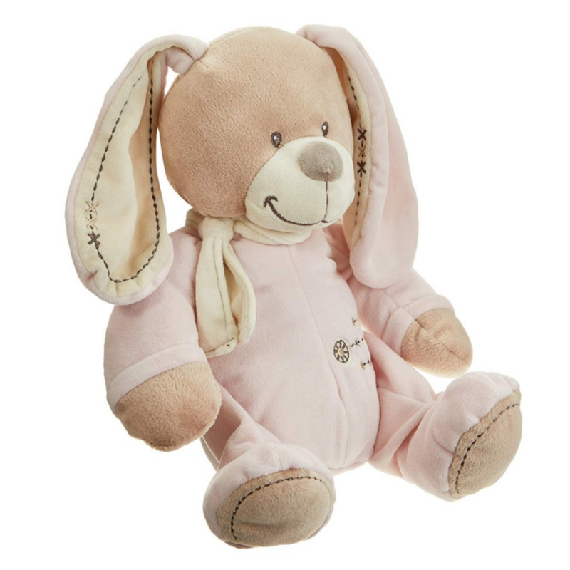  cuddles peluche lapin rose 25 cm 